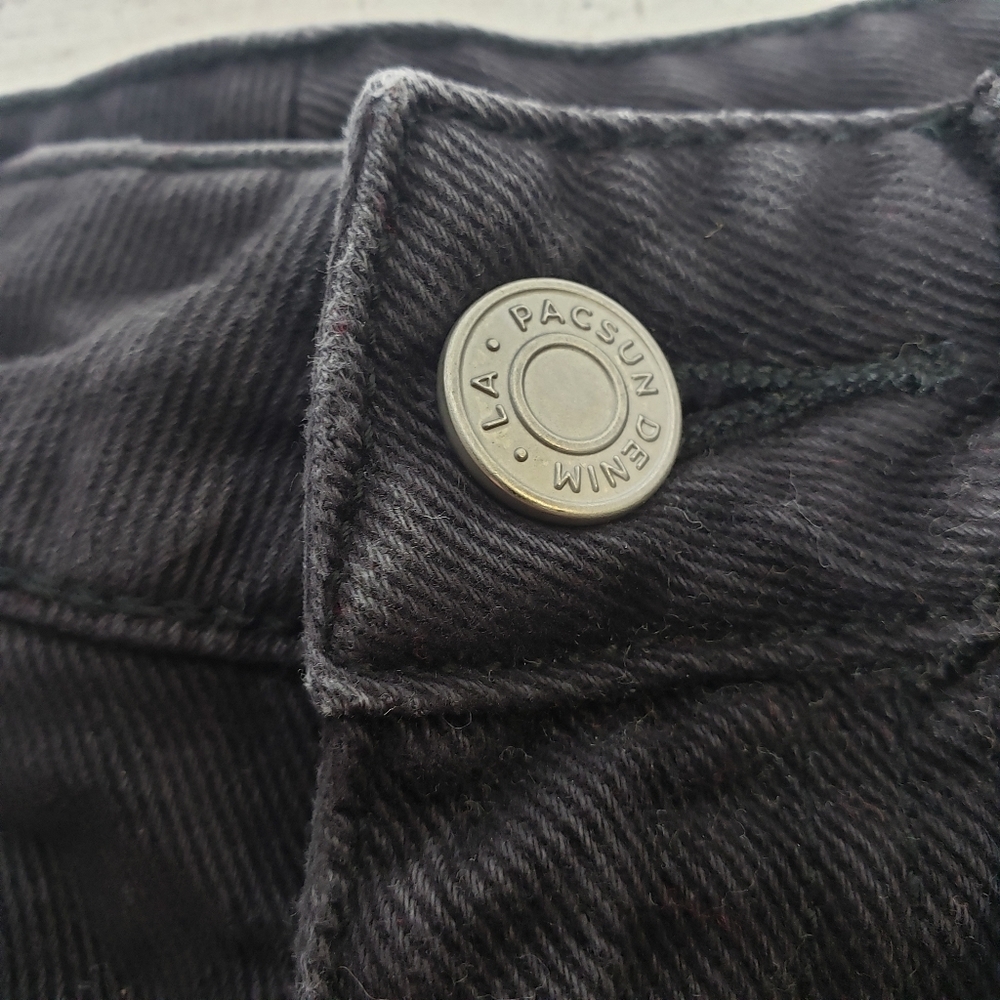 PacSun Mom Shorts‎ Black 22 - Picture 4 of 16